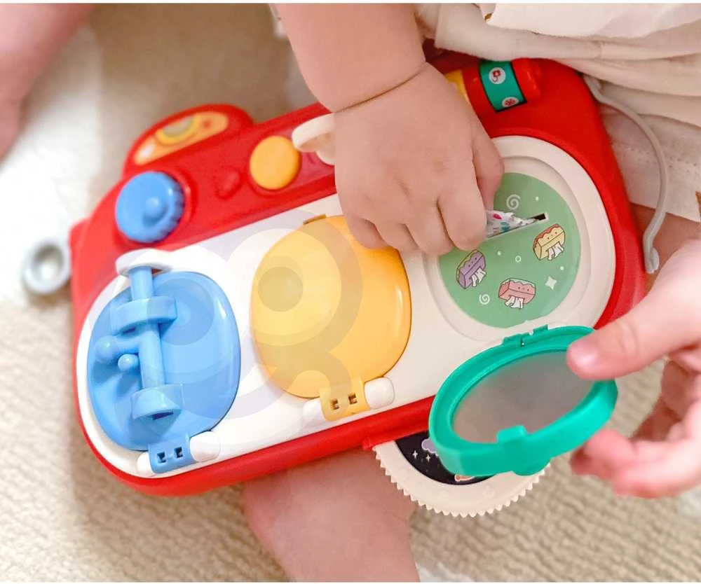 Interaktyvi manipuliacinė edukacinė žaislų lenta WOOPIE BABY