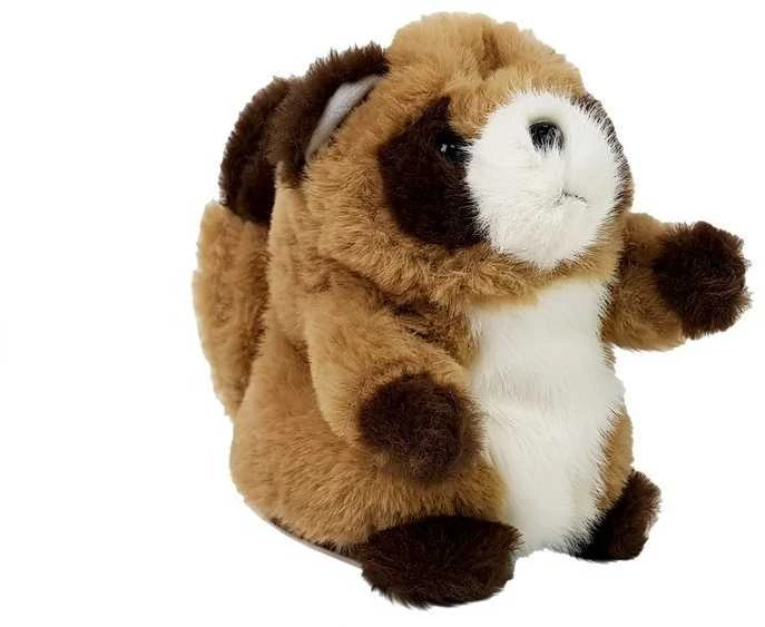 Lean Toys Minkštas interaktyvus meškėnas