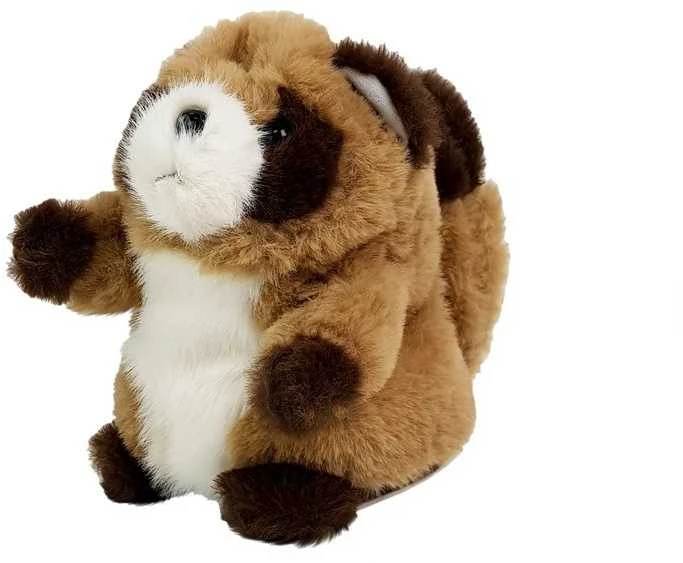 Lean Toys Minkštas interaktyvus meškėnas