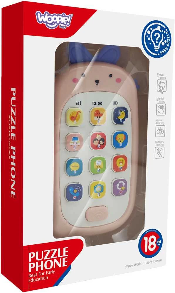 Woopie Baby WOOPIE Interaktyvus telefonas su garsais