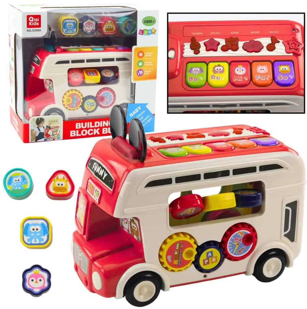 Lean Toys Interaktyvus edukacinis autobusas