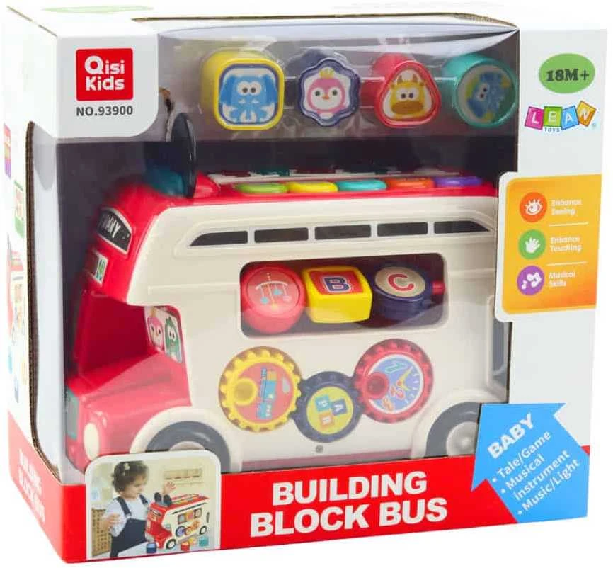 Lean Toys Interaktyvus edukacinis autobusas