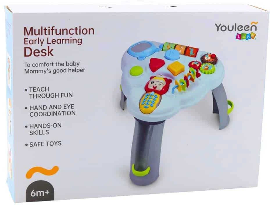 Lean Toys Interaktyvus Trikampis Edukacinis Stalas