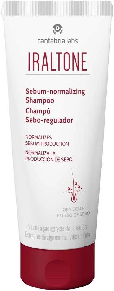 "Iraltone" sebumo normalizavimo šampūnas 200ml