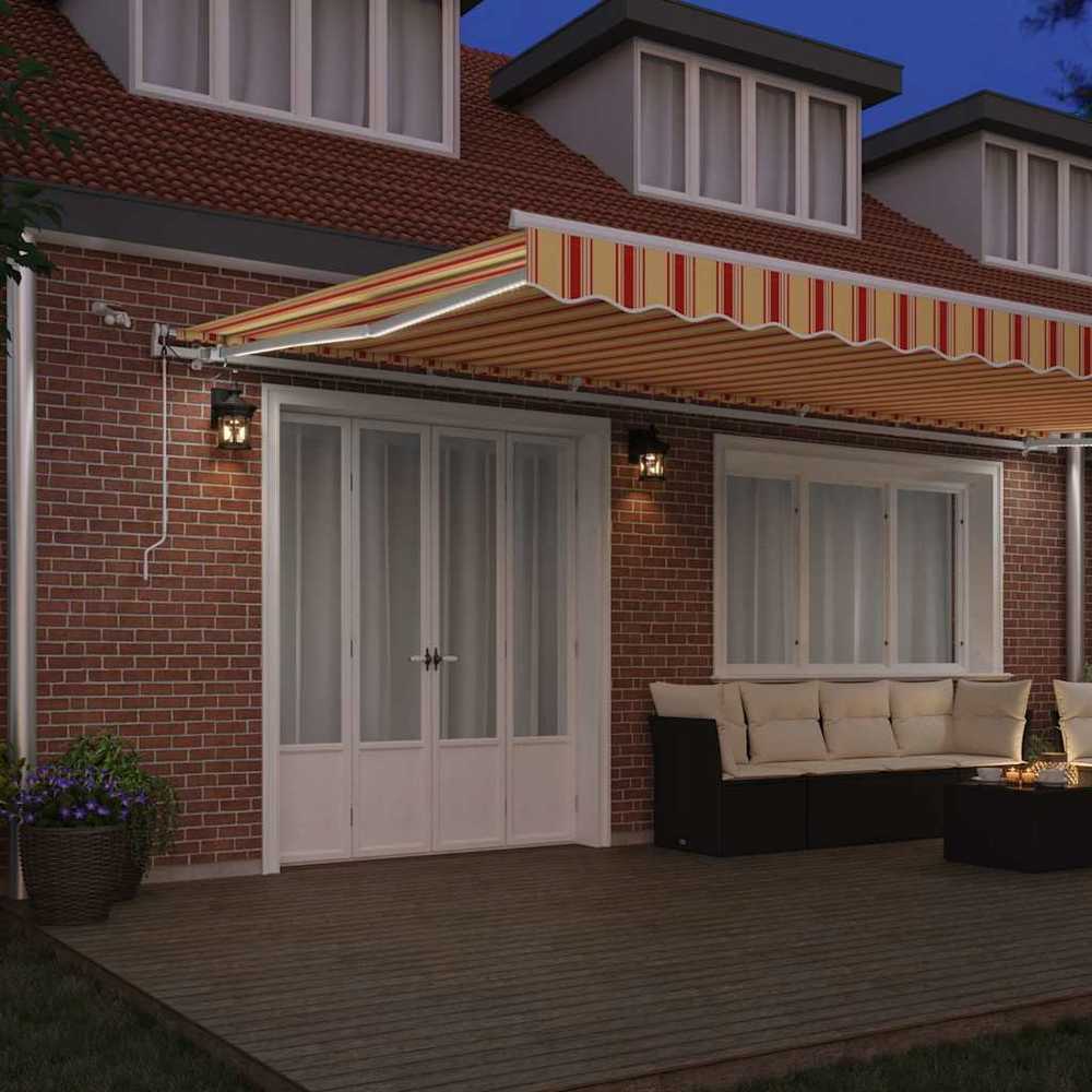 Ištraukiama markizė Geltona ir Oranžinė 600 × 300 cm