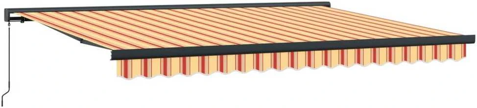 Ištraukiama markizė Geltona ir Oranžinė 400 × 300 cm
