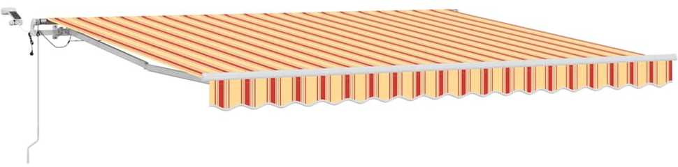 Ištraukiama markizė Geltona ir Oranžinė 400 × 300 cm