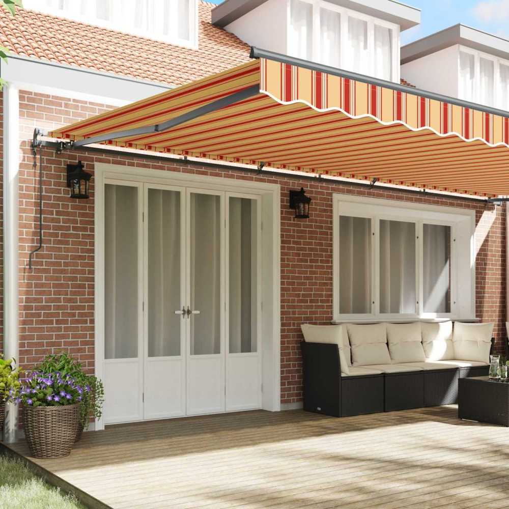 Ištraukiama markizė Geltona ir Oranžinė 600 × 300 cm