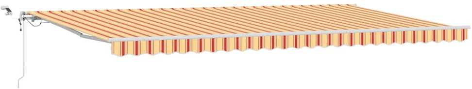 Ištraukiama markizė Geltona ir Oranžinė 600 × 300 cm