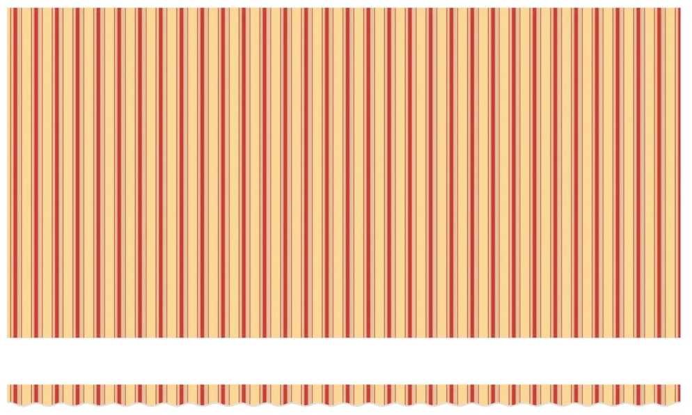 Ištraukiama markizė Geltona ir Oranžinė 600 × 300 cm