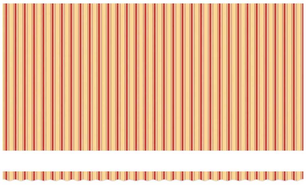 Ištraukiama markizė Geltona ir Oranžinė 600 × 300 cm