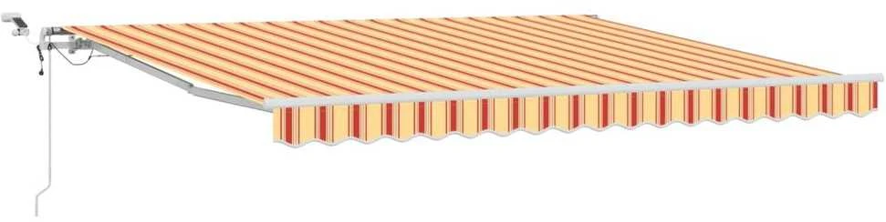 Ištraukiama markizė Geltona ir Oranžinė 400 × 350 cm