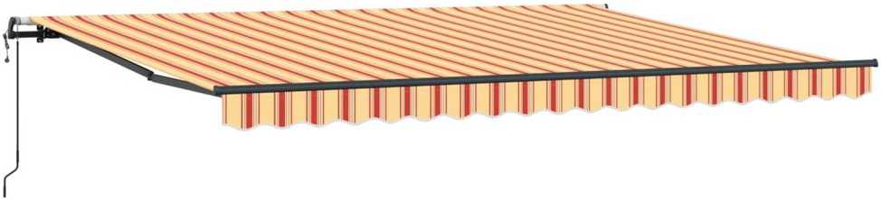 Ištraukiama markizė Geltona ir Oranžinė 450 × 350 cm