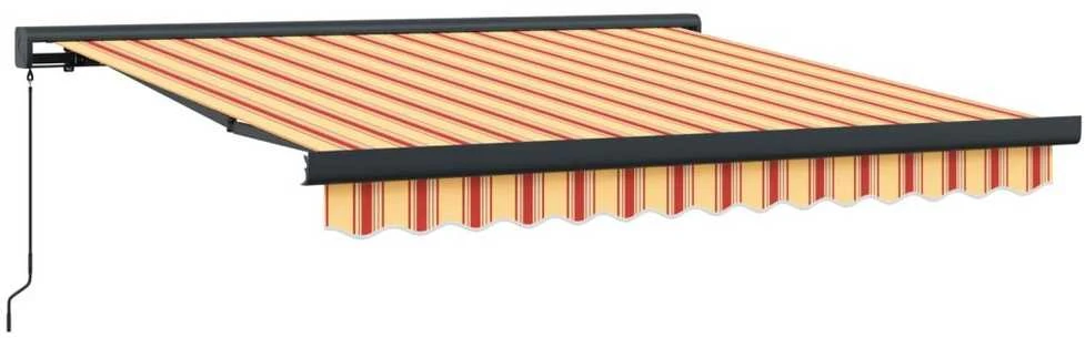 Ištraukiama markizė Geltona ir Oranžinė 350 x 250 cm