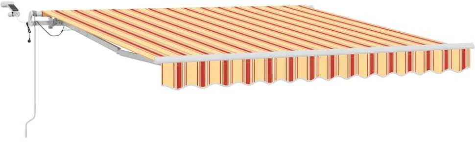 Ištraukiama markizė Geltona ir Oranžinė 350 x 250 cm