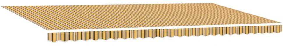 Ištraukiama markizė Įvairiaspalvis 600 × 350 cm