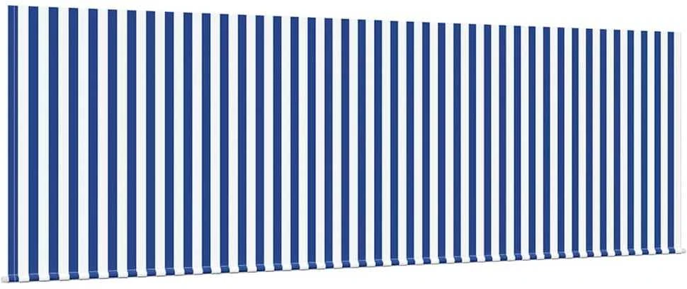 Ištraukiama markizė Mėlyna ir balta 400 x 200 cm