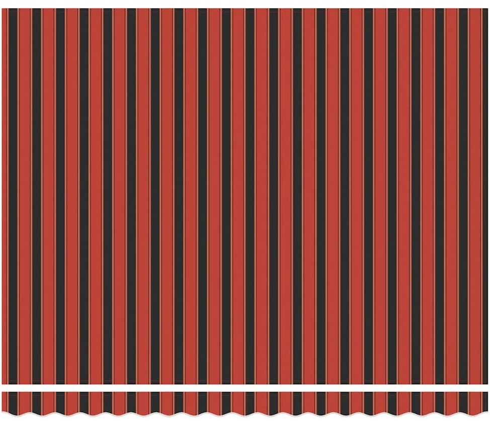 Ištraukiama markizė Oranžinė ir ruda 400 × 300 cm