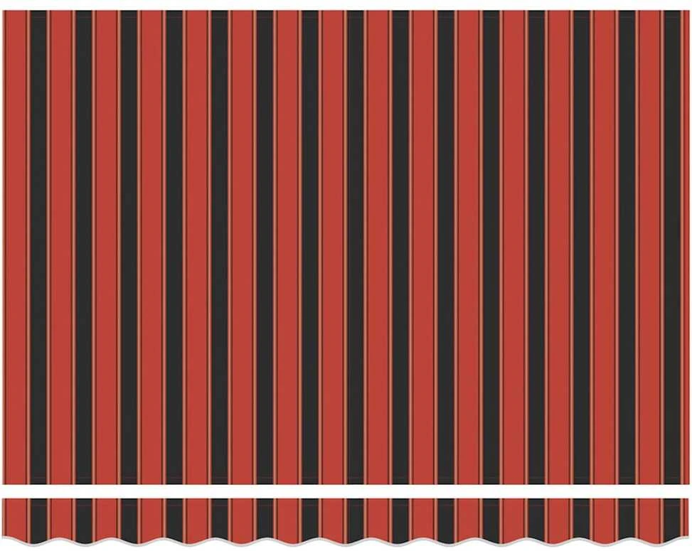 Ištraukiama markizė, oranžinė/ruda, 3x2,5m, audinys/aliuminis