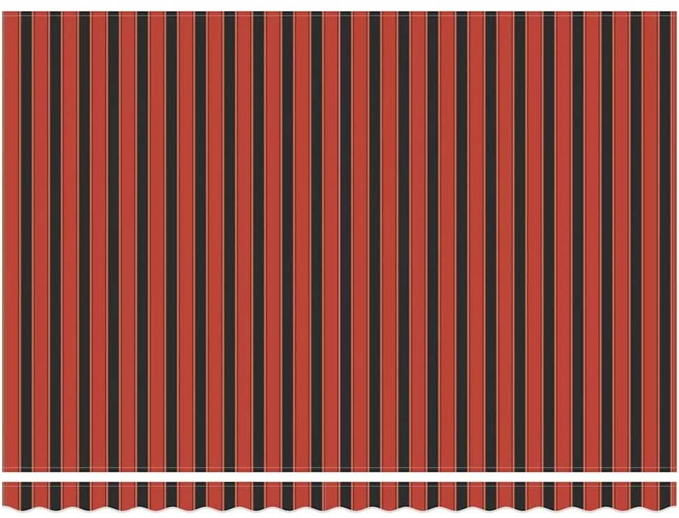 Ištraukiama markizė, oranžinė/ruda, 4,5x3m, audinys/aliuminis