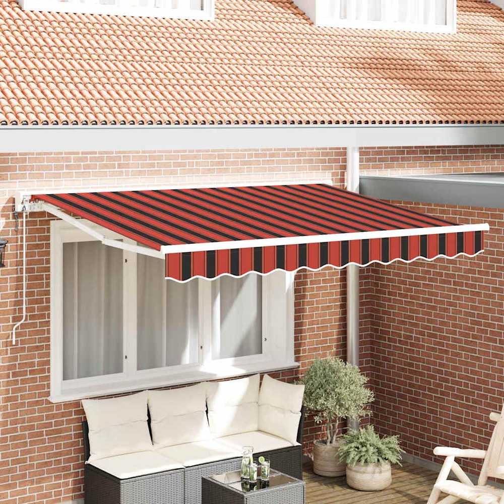 Markizės rėmas Oranžinis ir Juodas 250 x 200 cm
