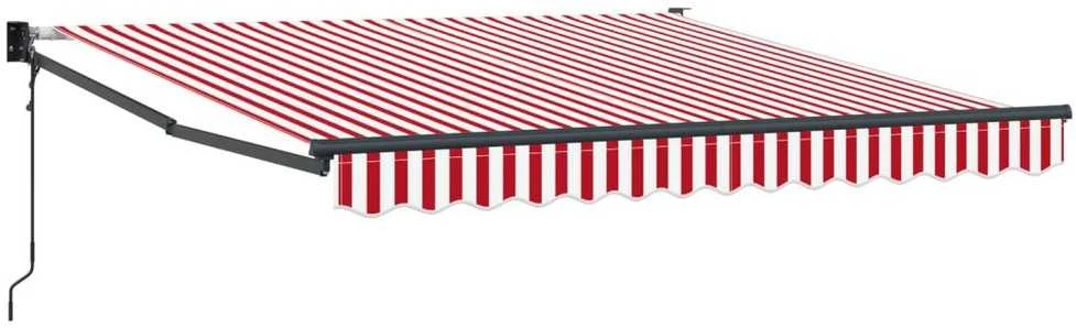 Ištraukiama markizė Raudona ir balta 300 x 250 cm