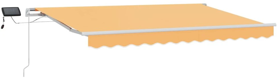 Ištraukiama markizė Smėlio 600 × 300 cm Audinys ir aliuminis
