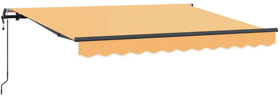 Ištraukiama markizė Smėlio 600 × 300 cm Audinys ir aliuminis