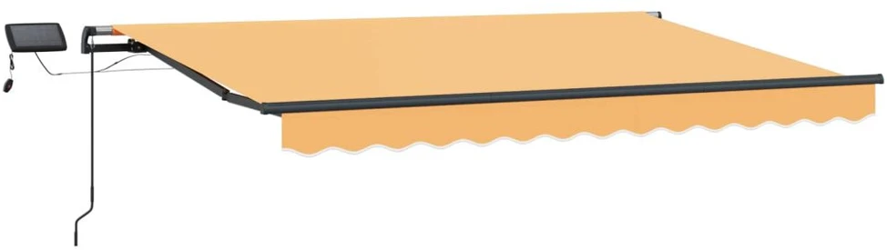 Ištraukiama markizė Smėlio 600 × 300 cm Audinys ir aliuminis