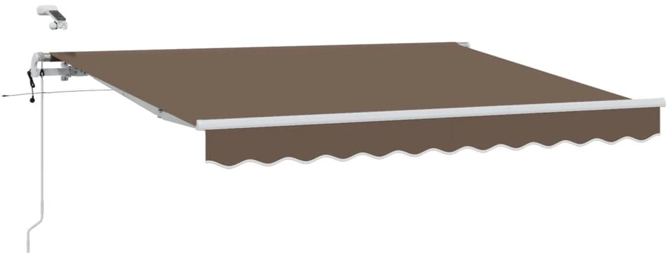 Ištraukiama markizė Taupe 600 × 300 cm Poliesteris