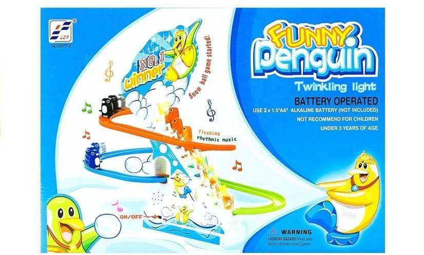 Edukacinis žaidimas Lean Toys Pingvinai
