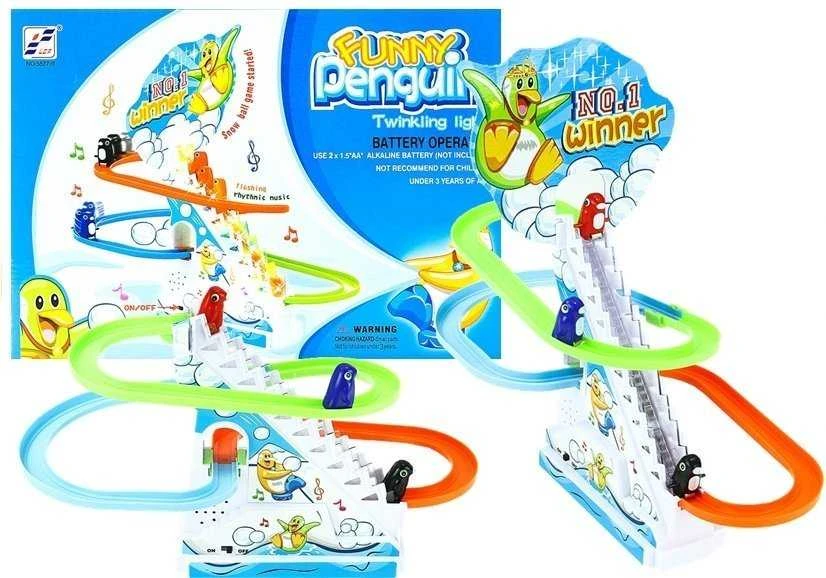 Edukacinis žaidimas Lean Toys Pingvinai