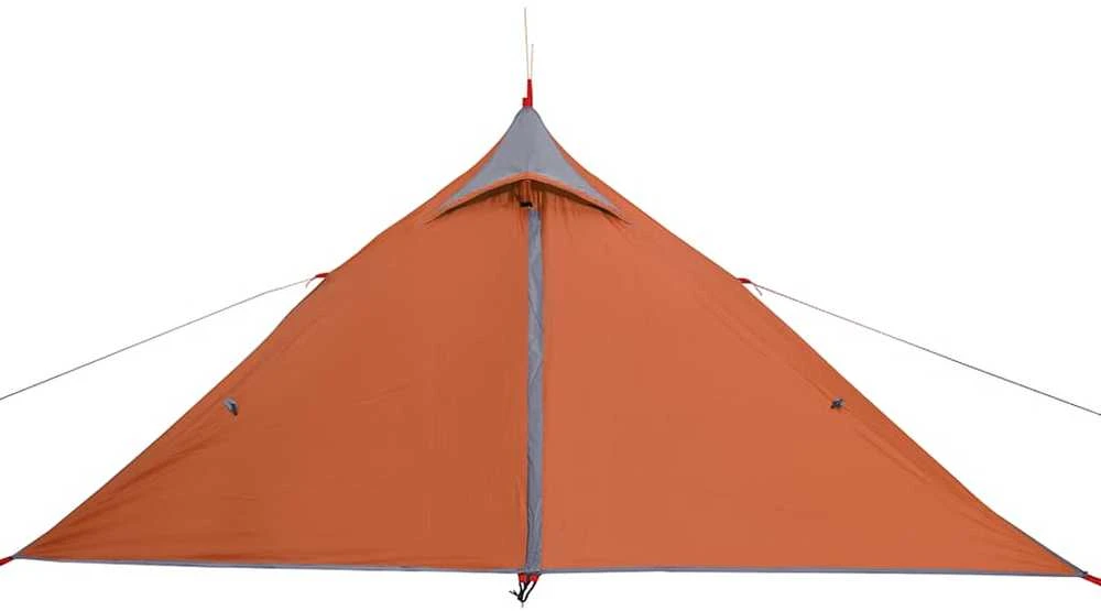 Stovyklavimo palapinė, oranžinė, vienvietė, tipi dizaino