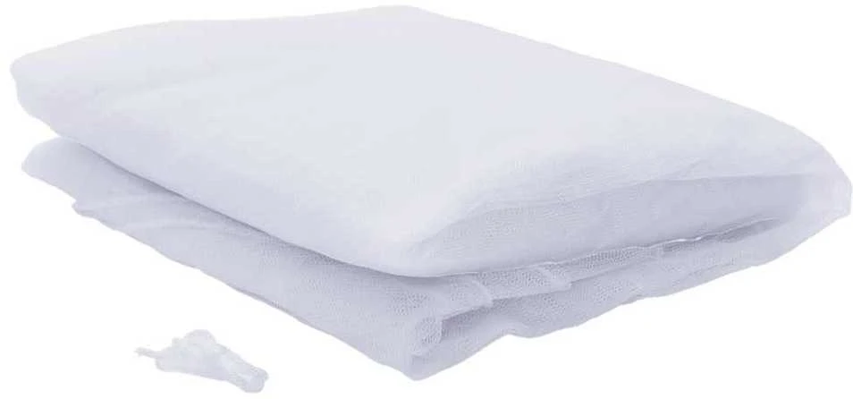 Kabantis tinklelis nuo uodų, baltas, 220x120x150cm, 156 tinklas