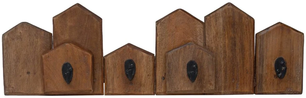Kabykla Ruda 48 x 8 x 15 cm Kietas mahonio mediena