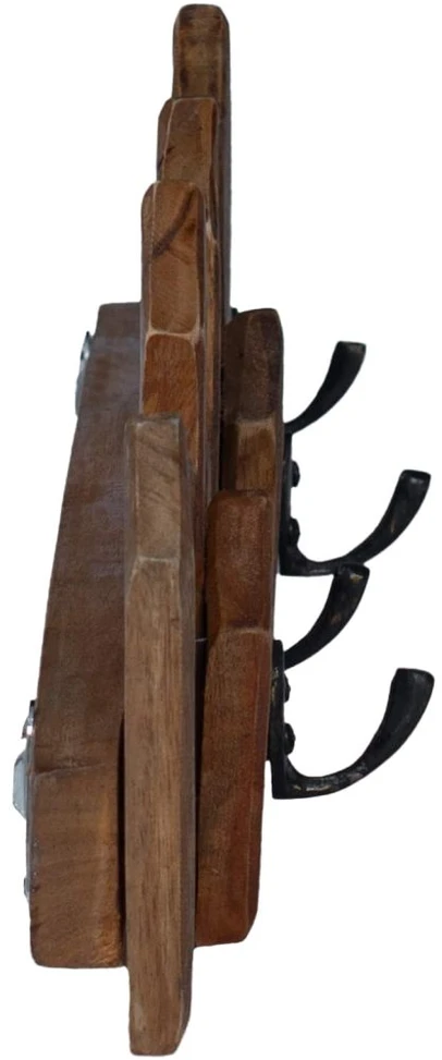 Kabykla Ruda 48 x 8 x 15 cm Kietas mahonio mediena