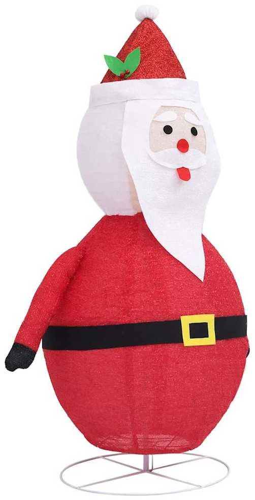 Kalėdinė dekoracija Kalėdų Senelis, 120cm, audinys, LED