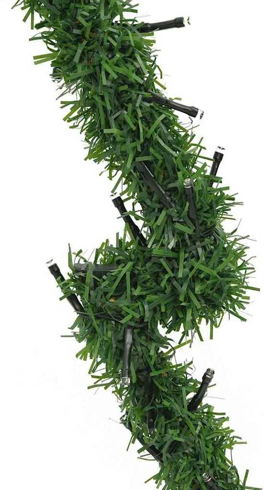 Kalėdinė šviečianti dekoracija eglutė su smaigais, 80LED, 60cm