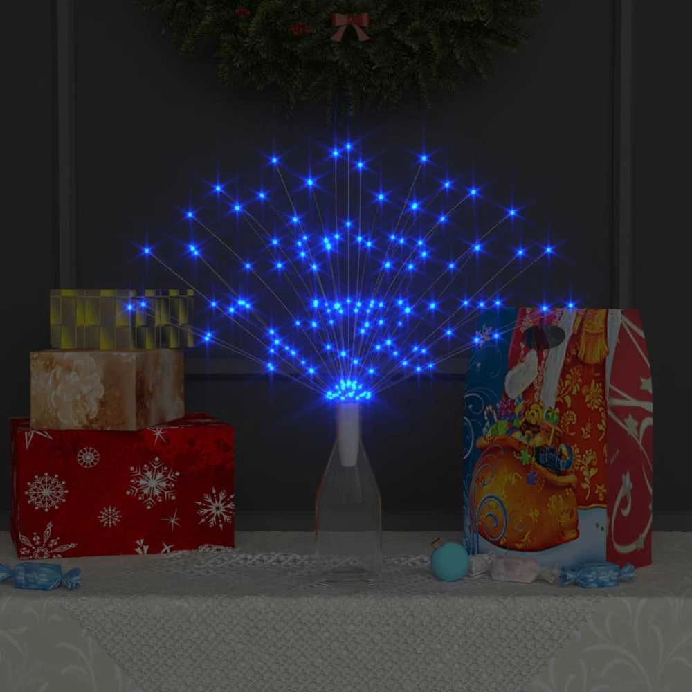 Kalėdinis lauko šviestuvas fejerverkas, mėlynas, 20cm, 140 LED
