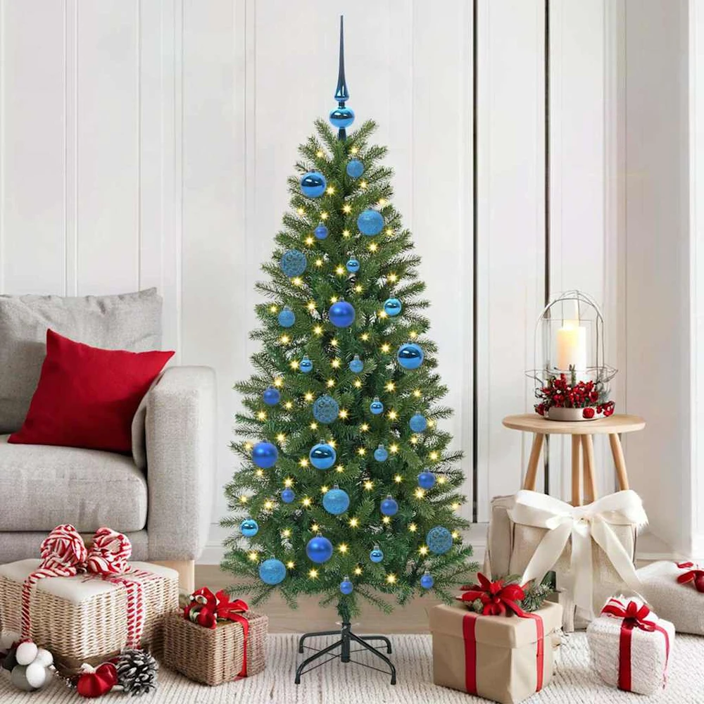 Kalėdinių Kraitės Rinkinys 61 vnt. 150 LED Šilta balta Ø 6 cm