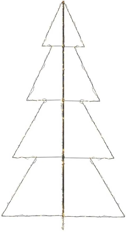 Kalėdų eglutė, 143x250cm, kūgio formos, 360 LED lempučių