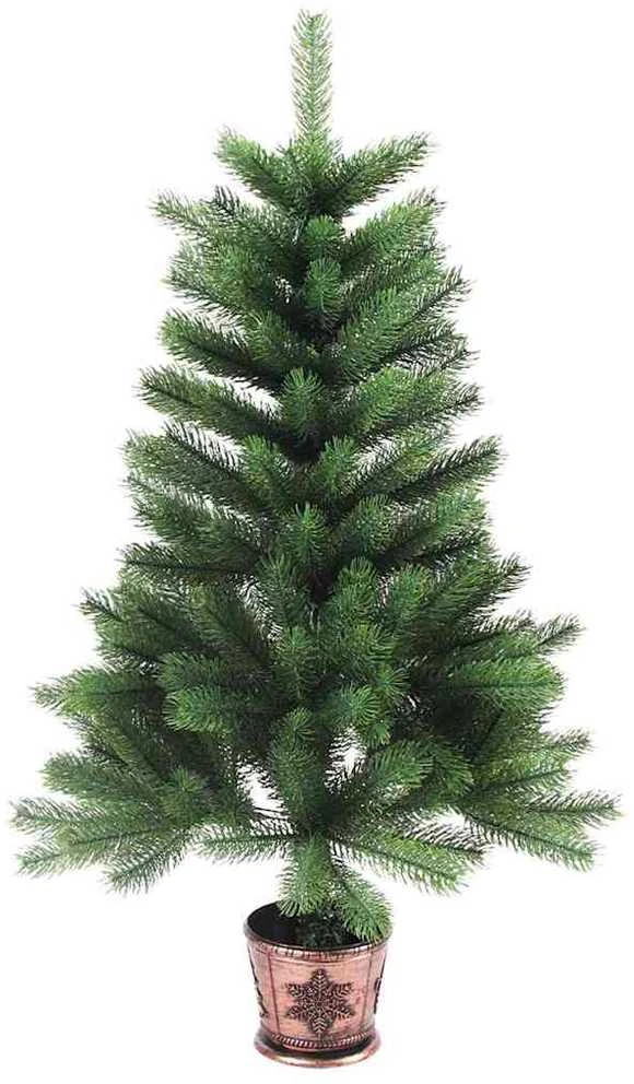 Kalėdų eglutė su 150 LED s stovu Žalia 90 cm PE