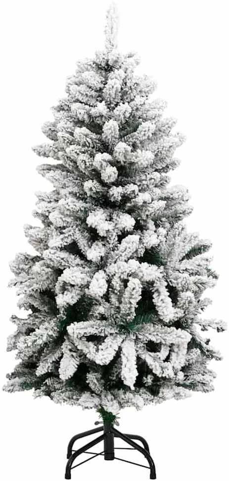Kalėdų eglutė su šarnyrinėmis šakomis/LED/žaisliukais, 150cm