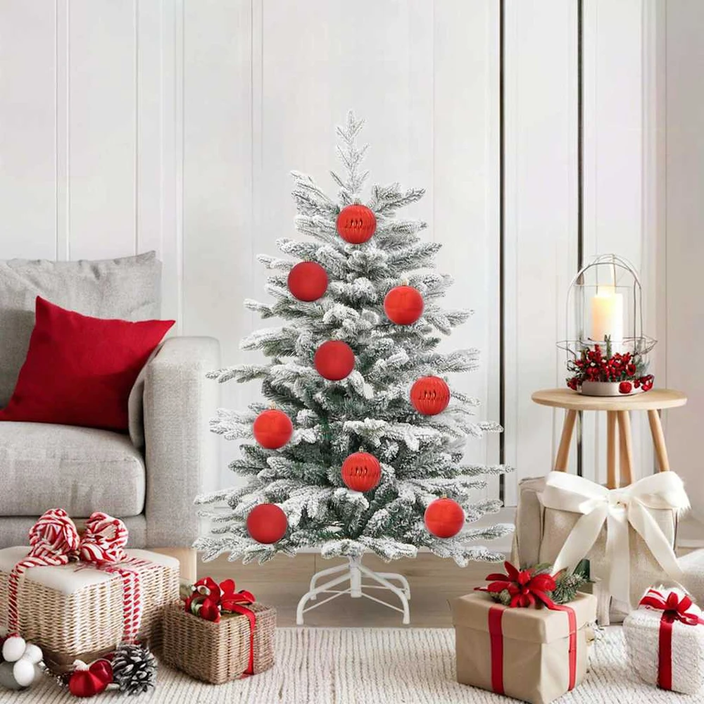 Kalėdų Ornamentų Rinkinys XL 15 pcs Raudona Plastmasė