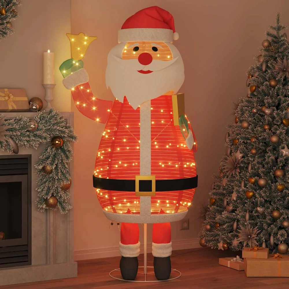 Kalėdų senelis 200 LED Šilta balta 100 x 180 cm Audinys
