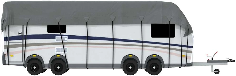 Karavano stogo dangtis, pilkas, 1000x300cm, neaustinis audinys