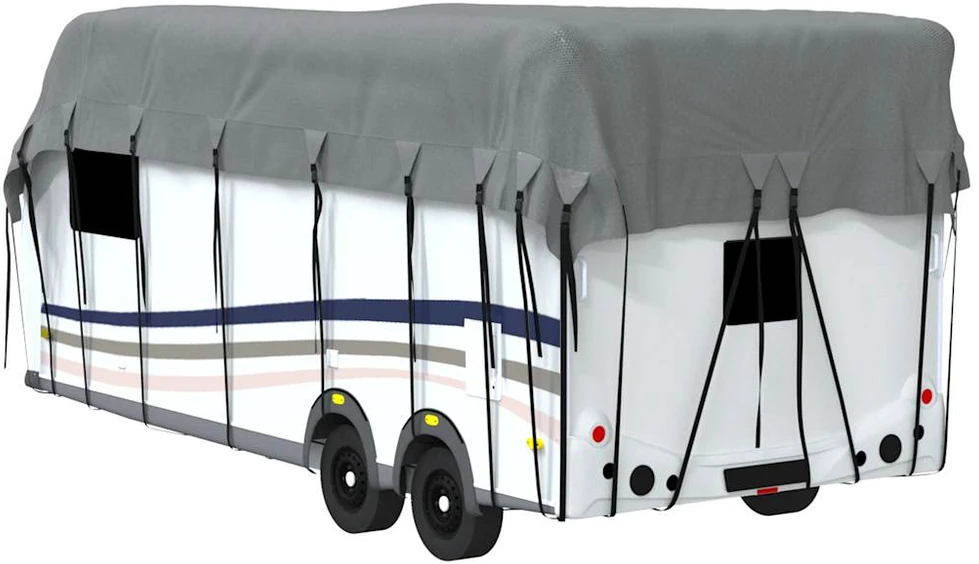 Karavano stogo dangtis, pilkas, 700x300cm, neaustinis audinys