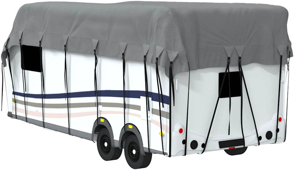 Karavano stogo dangtis, pilkas, 800x300cm, neaustinis audinys