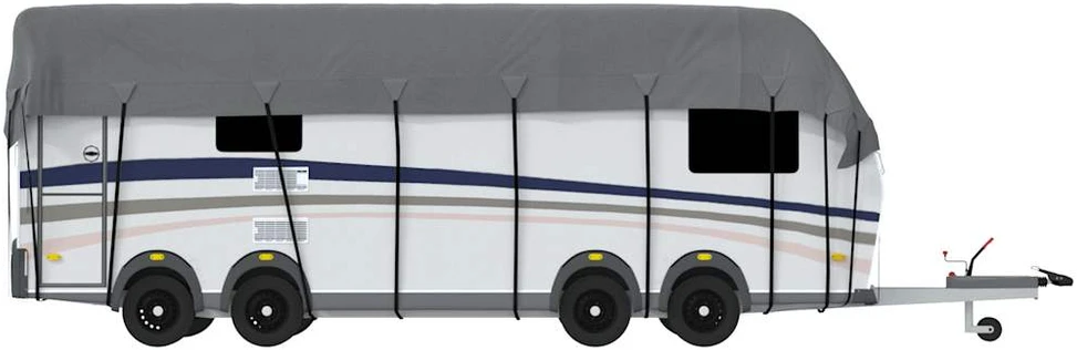 Karavano stogo dangtis, pilkas, 900x300cm, neaustinis audinys