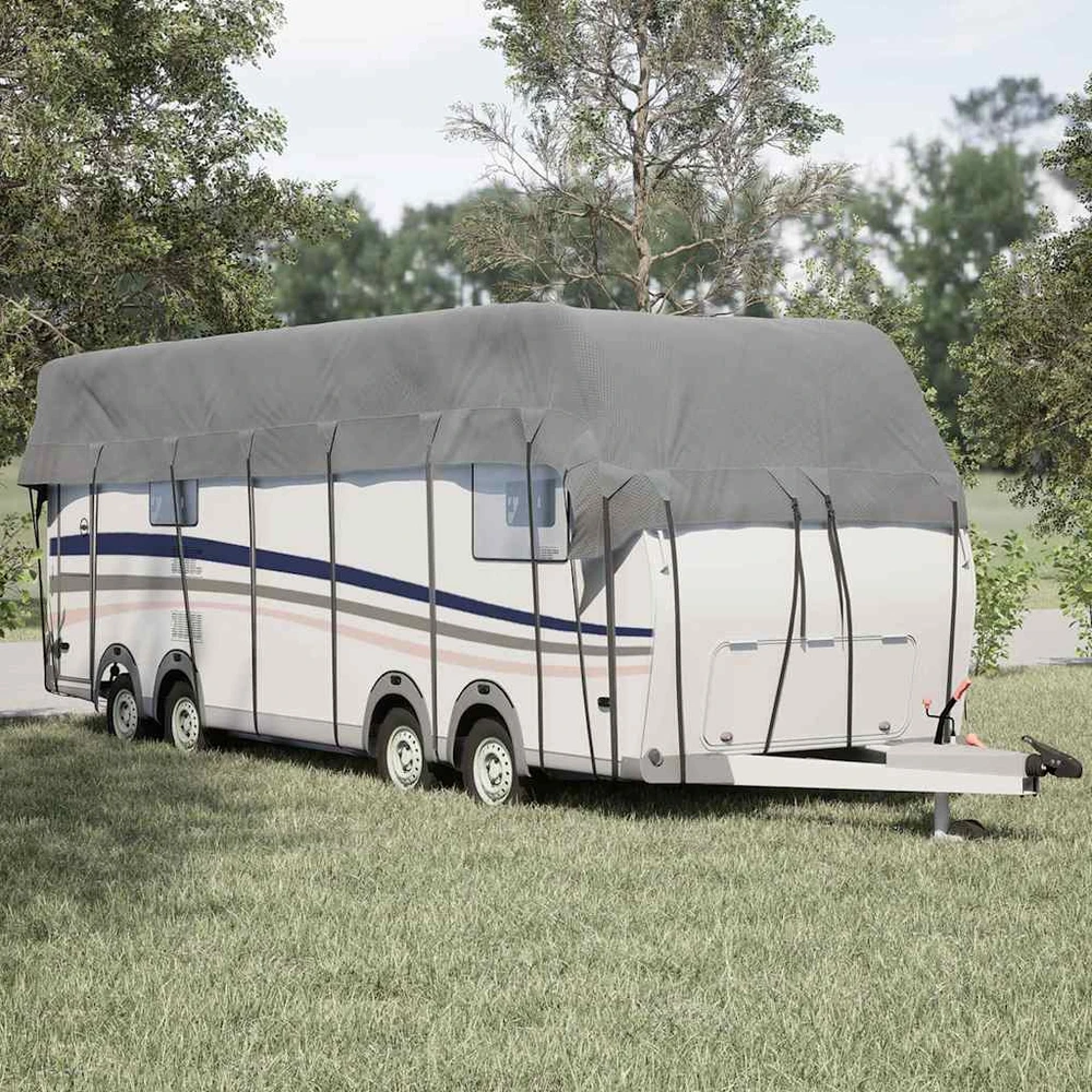 Karavano stogo dangtis, pilkas, 900x300cm, neaustinis audinys